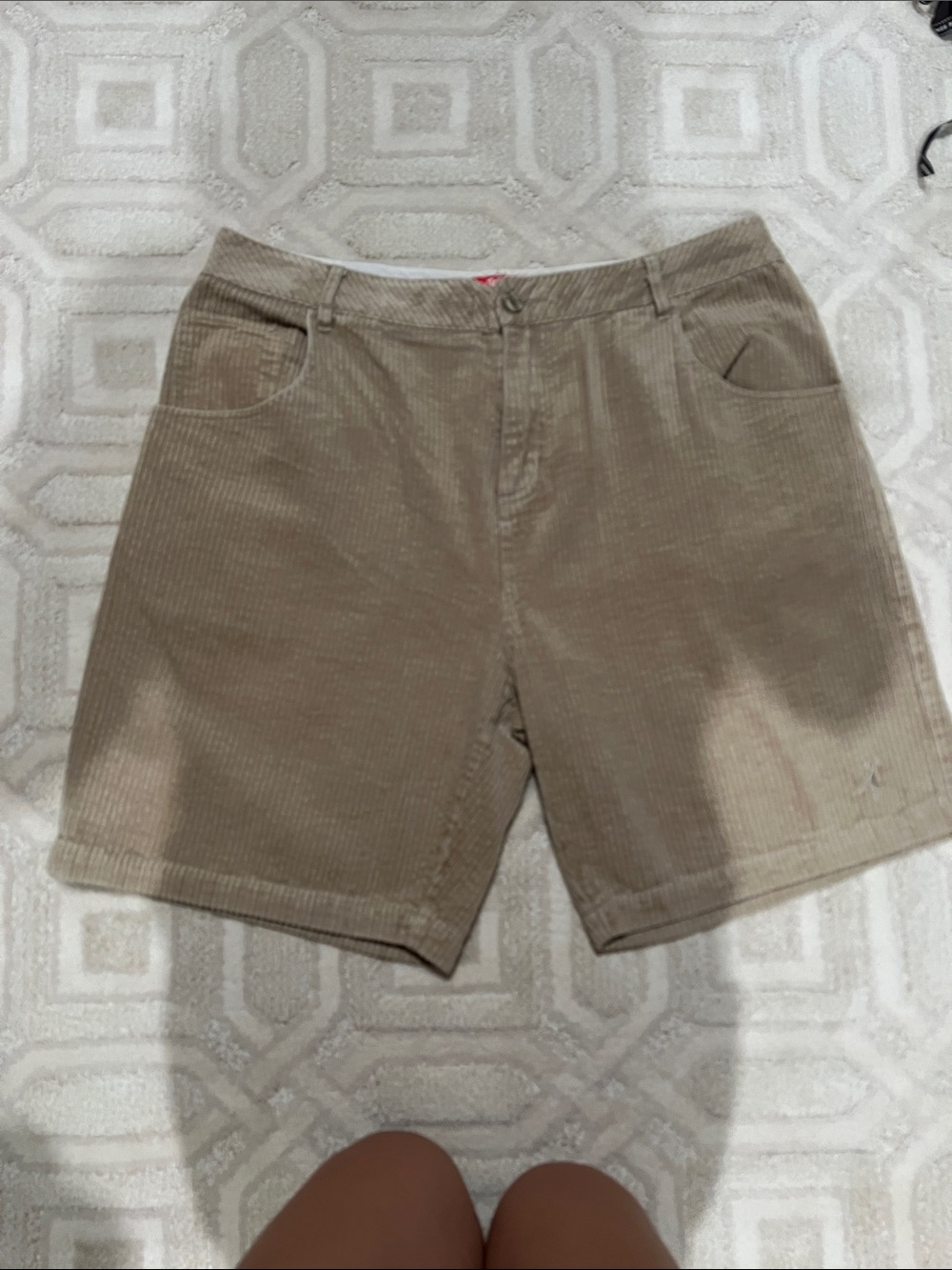 Men's Toes on the Nose Corduroy Shorts in Tan
